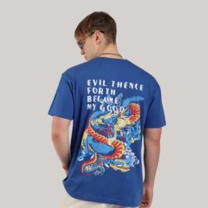 Wonder Oversized Royal Blue T-Shirt